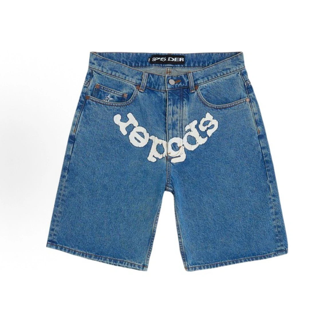 &wg.luxury- sp545r 555555 5star Vintage Denim shorts item:E-F021E0506